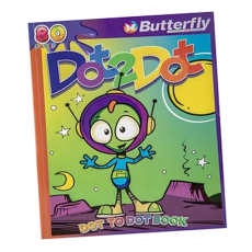 Dot-to-Dot Colouring book - 80 Page